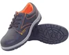 Low cut PU upper PVC sole safety shoes with steel toe
