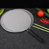 silver handle stainless steel splatter screen sets
