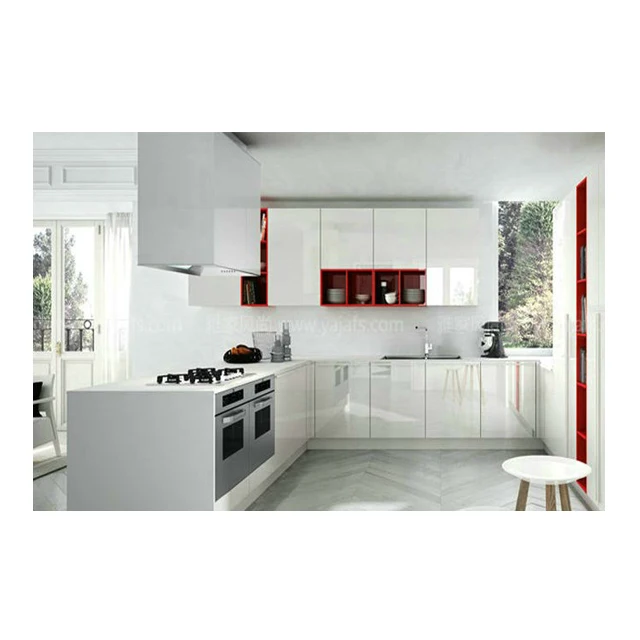 Hot Sale New Model Affordable Modern Kitchen Cabinets Kitchen Wall
