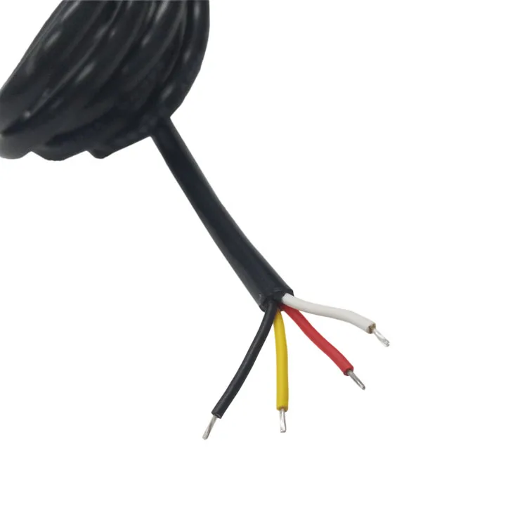 Micro Fit 3.0 4 Pin 2*2 Pin Molded To Stripped Tinned End Pigtail Cable