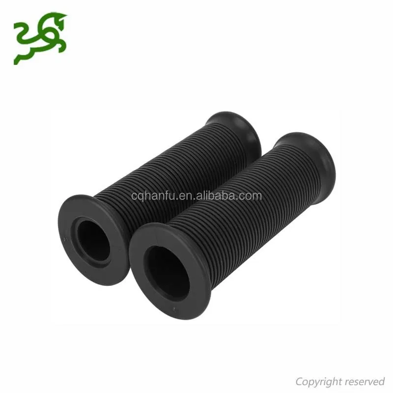 thumbnail image 2 of 1 Pair Motorcycle Handlebar Grips - Universal 1" Or 1.1" TPU Grips, Vintage Style, Multiple Colors 2 of 14