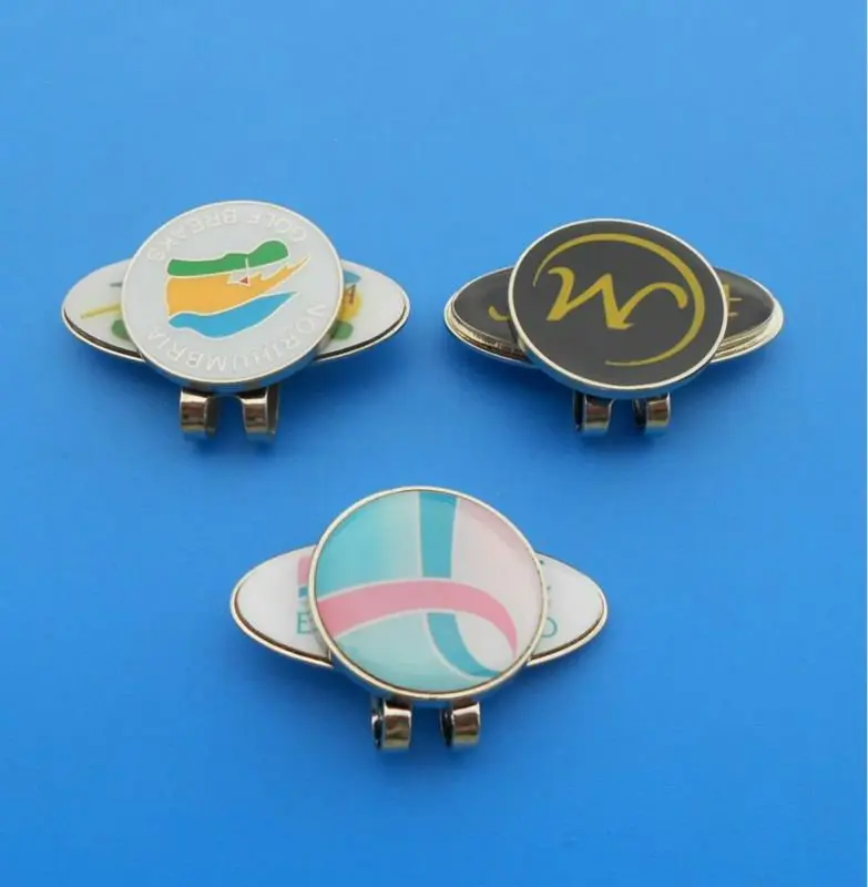 Custom Golf Hat Pin And Ball Marker Engraved With Logo Buy Hat Pin