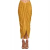 Fashion Design Women Magic Dancing Wrap Skirts Long Maxi Pleated Skirt For Ladies