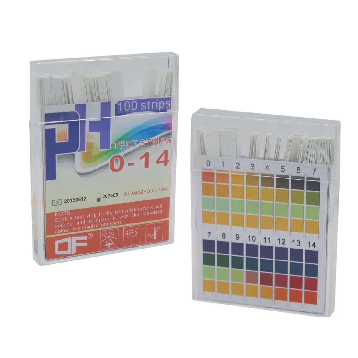 Tiras de prueba de pH 0-14 – ELICROM