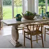 chinese antique reclaimed bleached kitchen furniture dining table