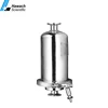 Stainless steel inline strainer sanitary filter housing for beer syrup