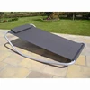 Outdoor beach beds lightweight beach sun bed outdoor furniture double sun lounger swing bed outdoor