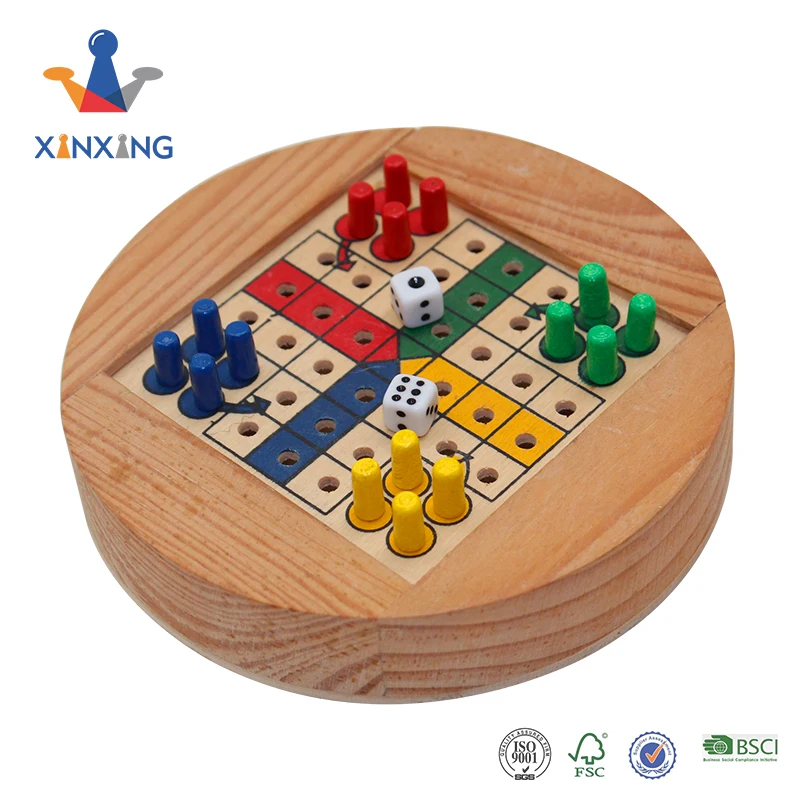 Amazonling Hot Selling Wooden Ludo Game Ludo Wooden Ludo Game - Buy