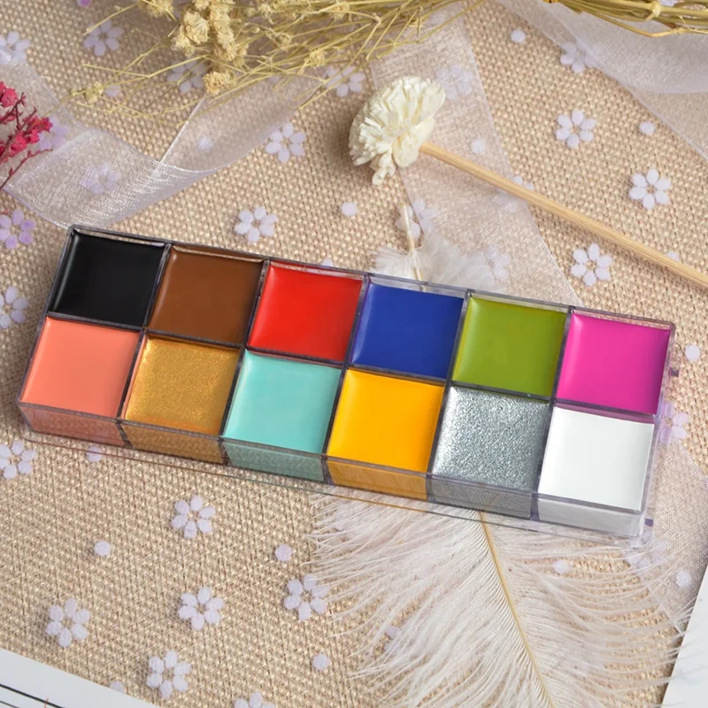 face paint palette