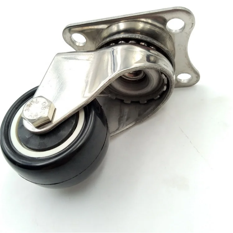 1.5 inch 304 stainless steel casters Chemical resistant casters