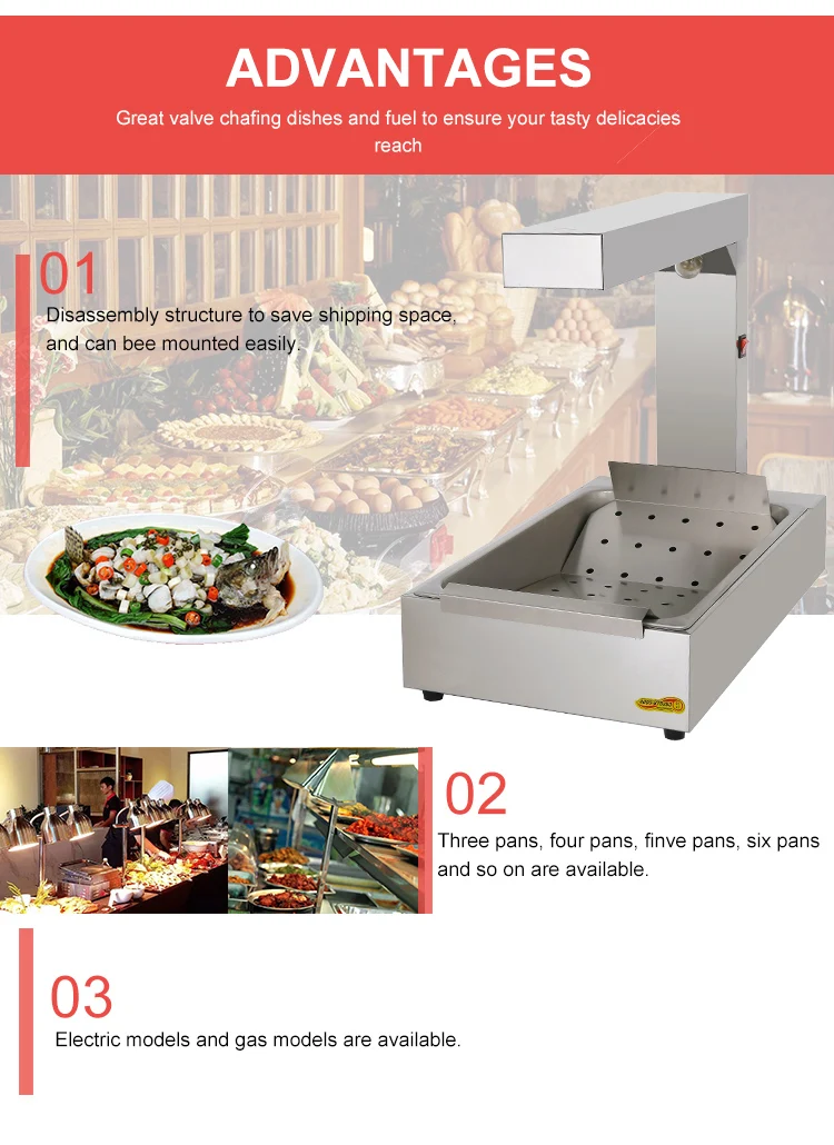 Stainless Steel Fast food French Fries Warmer Holding Station Continuous High-efficiency High Quality Heat Preservation Station