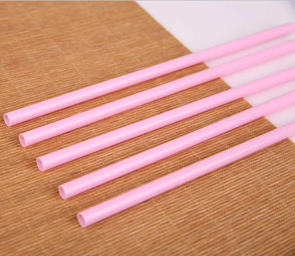 Bpafree Reusable Plastic Straw With Stopper