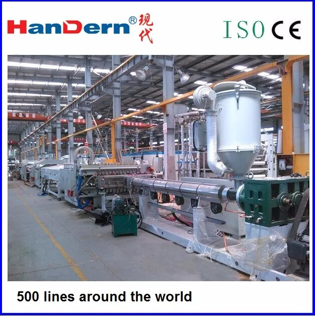 Polycarbonate hollow sheet production machine