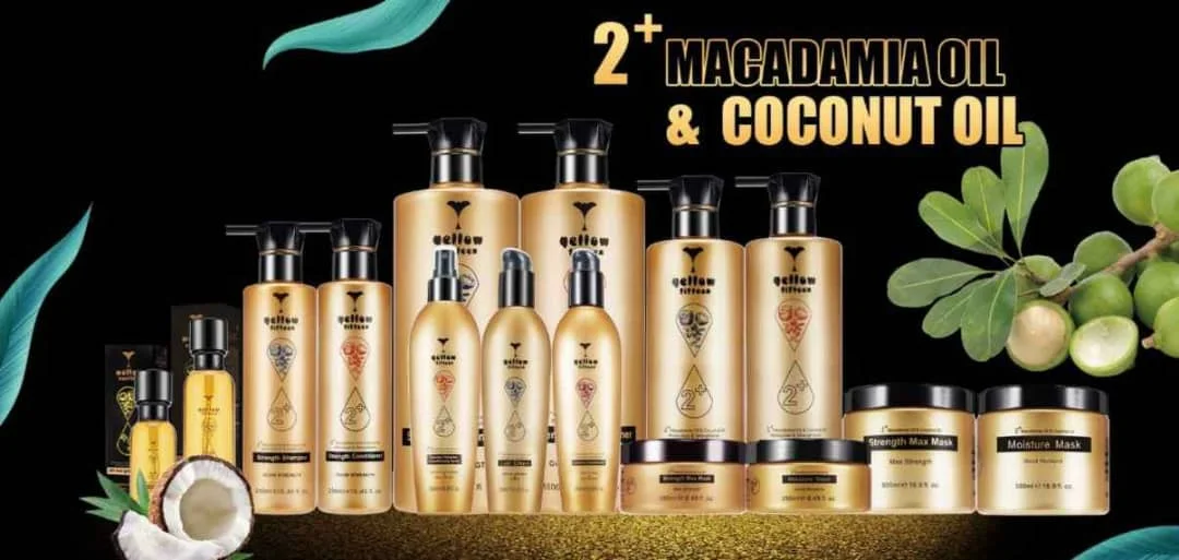 Organic Natural Coconut Oil Hair Treatment Heat Protection Hair