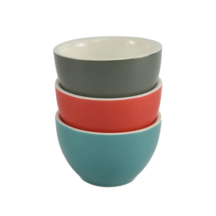 Solid Color Tableware Wholesale Mini Stoneware Soup Bowl For Restaurant