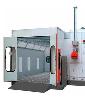 ZM-D  CE cheap car paint booth/Water Curtain Spray Booth