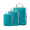 Wholesale 3 sets travel organizers luggage compression bags packing cubes