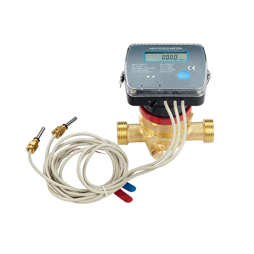 
Single jet mechanical heat meter with M-BUS or RS-485 or Pulse 