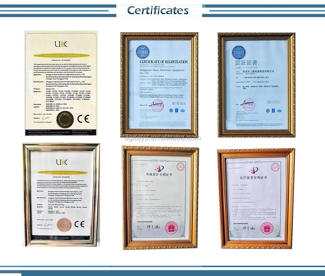 Sayu-ventilador De Escape/soplador Centrífugo Industrial Para Equipo