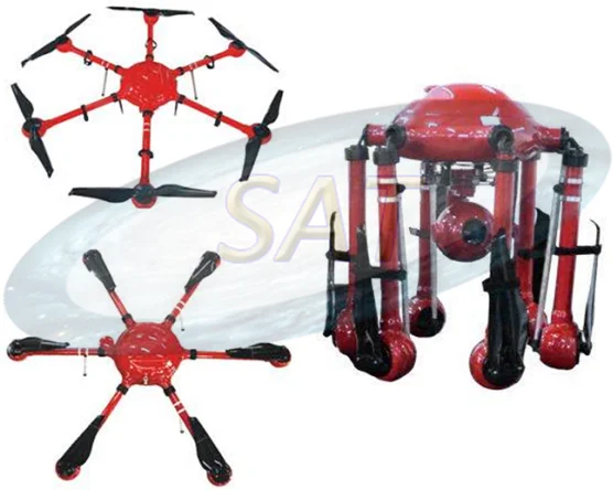 Seis Asa Autogiro UAV Para Reconhecimento e fotografar