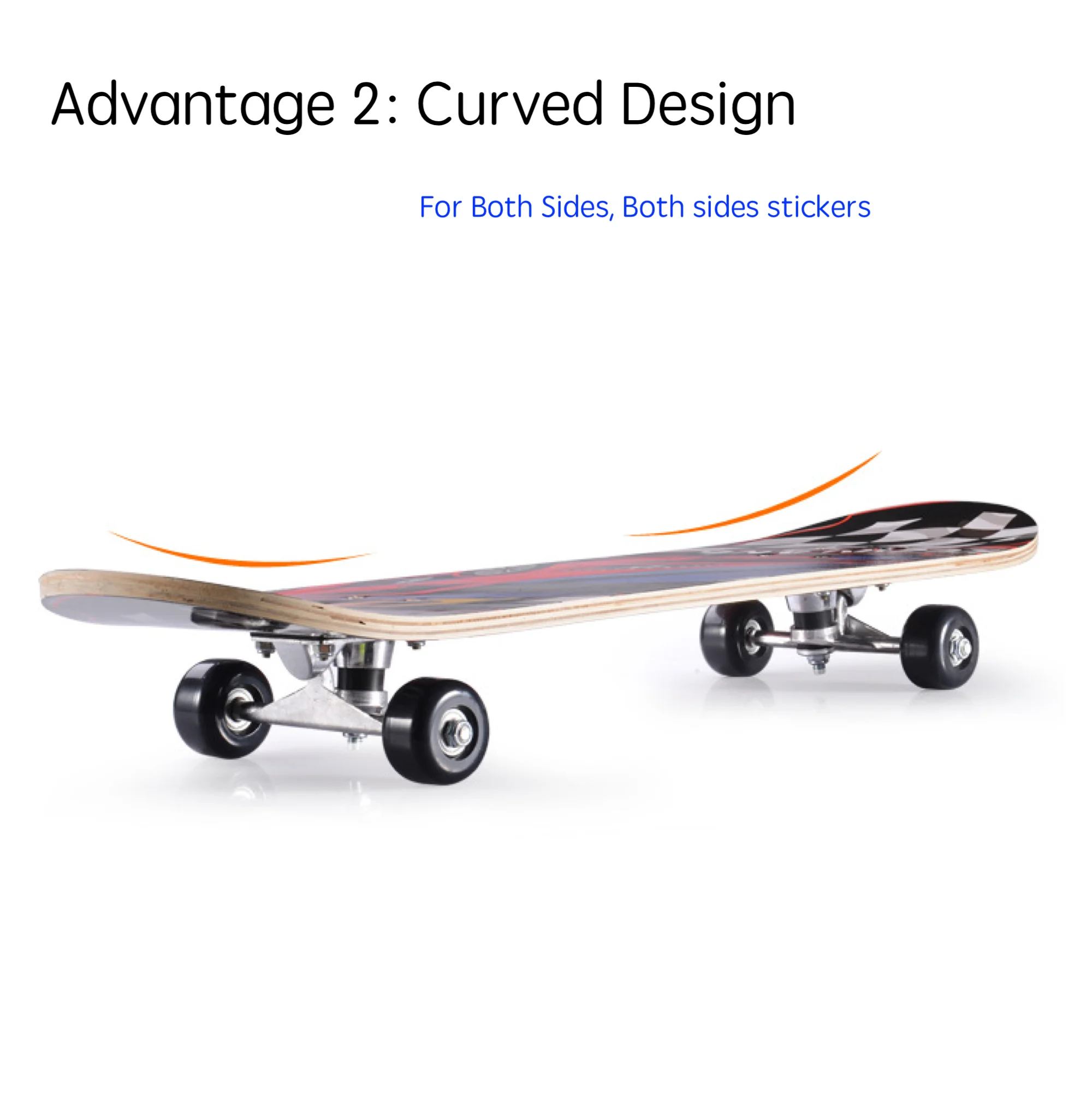 Custom Skate Board With Pvc Wheels Skateboards (25 Ages)/doodlebike