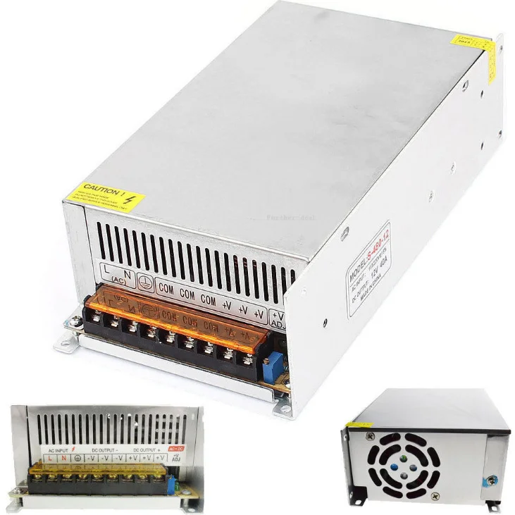 Big Switching Ac Dc 12v 40a 50a 480w 12v 40 Amp Power Supply Buy 12v