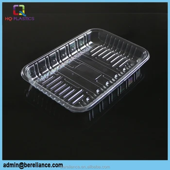 Clear Plastic Fruit Packaging Tray 