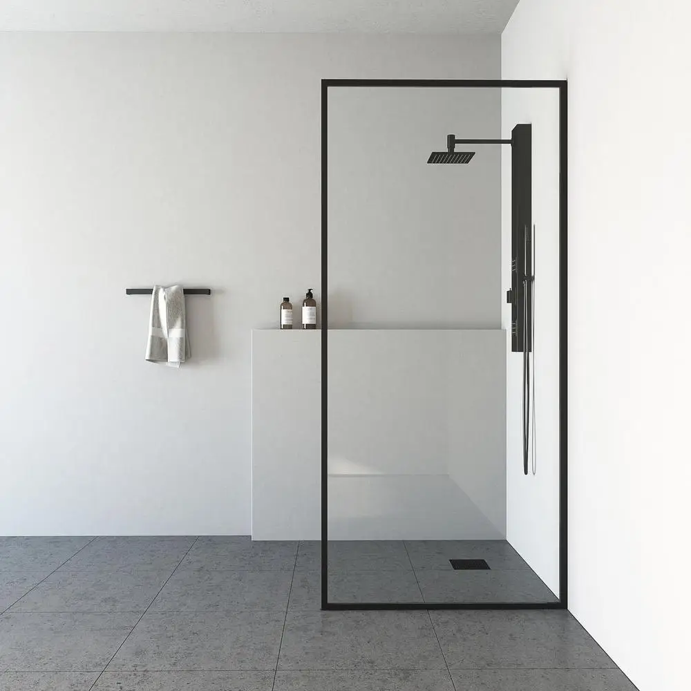 Image result for glass shower screen