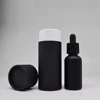 Custom box design round shape 30ml cardboard dropper bottle packaging box