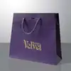 Custom print ldpe hdpe die cut handle carry poly plastic merchandise gift packaging shopping bag with logo