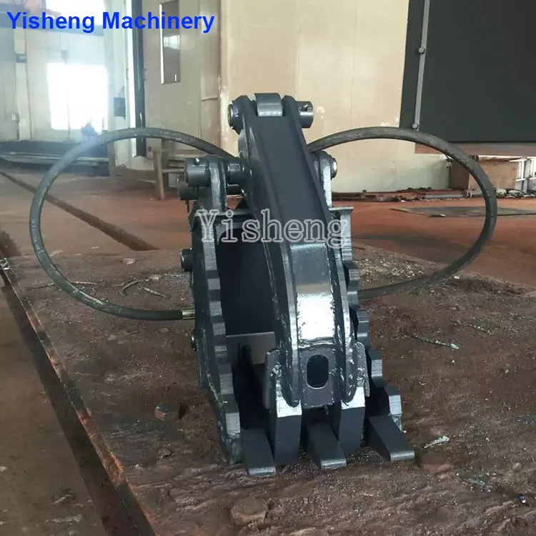 Excavator thumb installation instructions