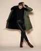 european/korea /asian/UK women high quality with beading new arrival top quality fashion winter coats