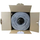 標準 1000m 1000ft/ボックスネットワークケーブル cat6 23awg pvc utp cat6