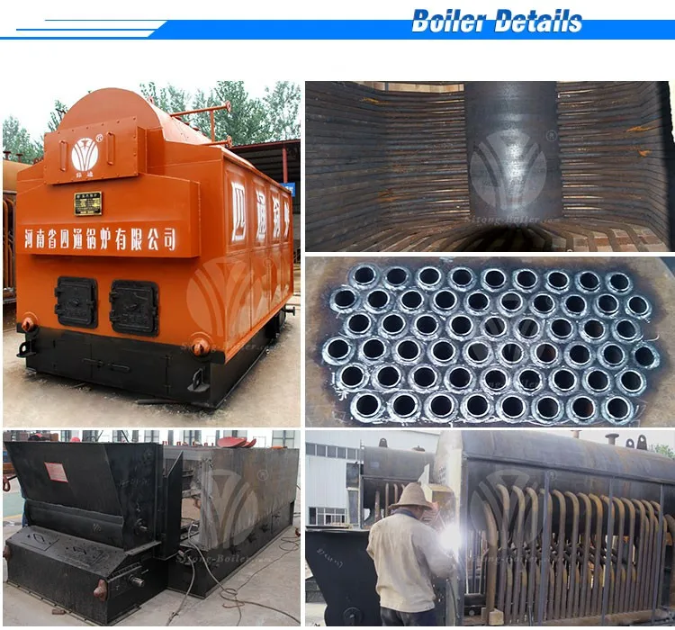 detail of With Operation Manual Industrial Coal Fired Steam Hand Boiler