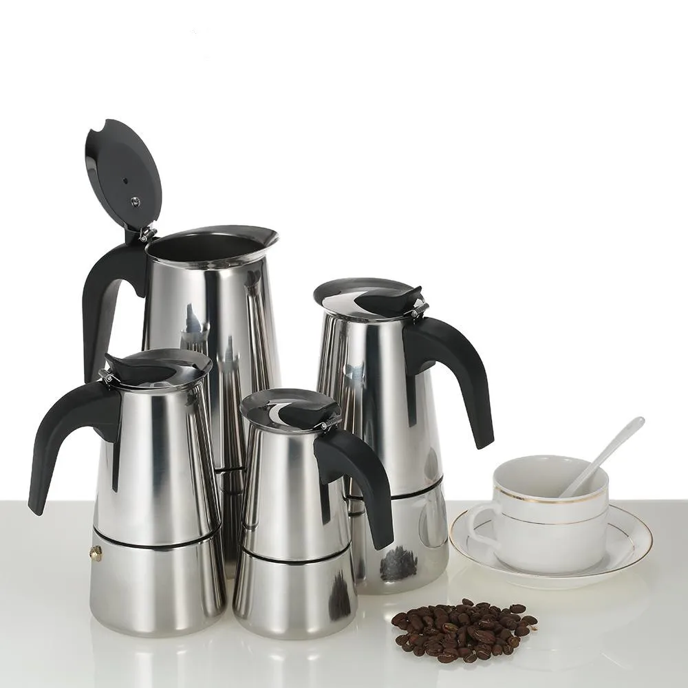 stainless moka pot