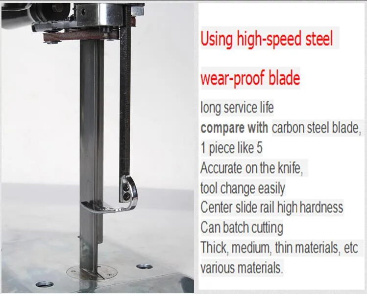 Czd103a Km Type Autosharpening Cloth Cutting Machine With Protective