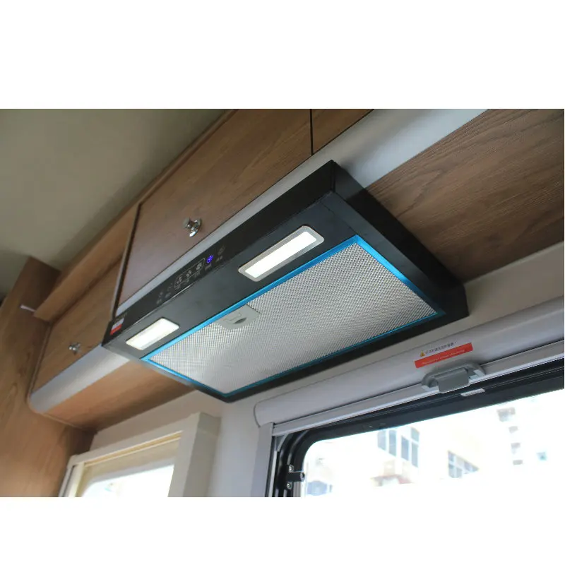 Rv 12v Kitchen Range Hood For Motorhome Smoke Exhaust Ventilator For