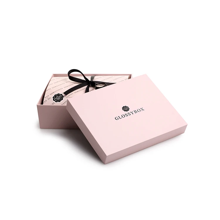 Personalized Pink Glossy Packaging Hard Case Beauty Box Buy Beauty