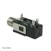 1/4" stereo jack/metal nose with efficient chassis ground connection jack/3pin mono 6.35mm phone jack hot sale manufacture