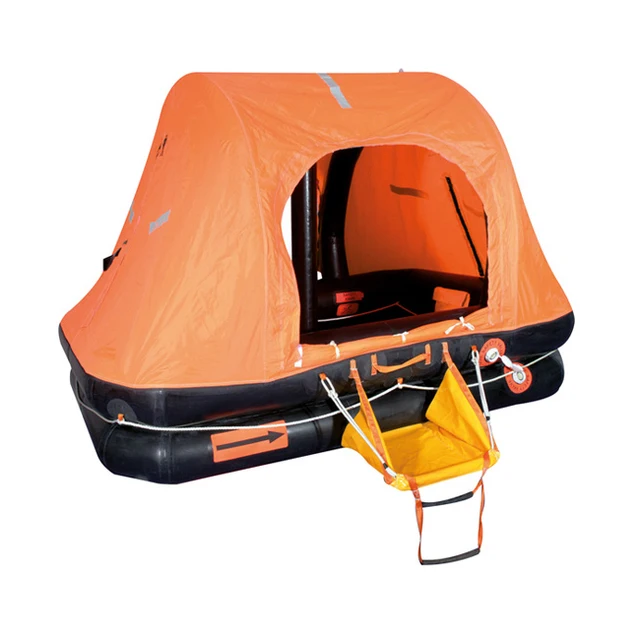 canopied type life raft
