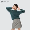 New Joys Blackish Green Wool Sweater Design For Women Ladies Knit Pullover