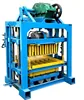 qtj4 40 home based brick production manuel cement concrete blocks hollow bricks making machine Cameroon