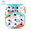 HappyFlute Wholesale new baby cloth nappy waterproof newborn size diaper cover