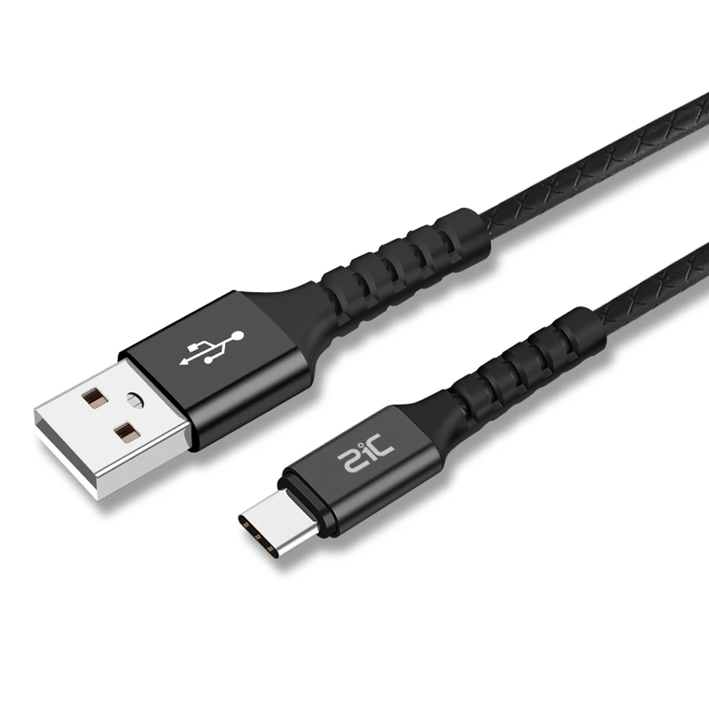 21C Hot Selling 2A Fast Charging 1M TPE Type C Type-c USB cable for samsung, for iPhone - ANKUX.COM