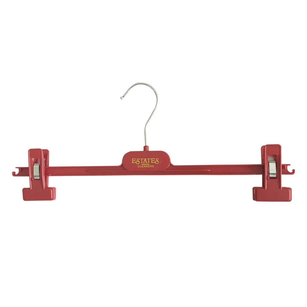 Black Plastic Pants Hangers With Clips Skirt Hangers Clips Hangers For