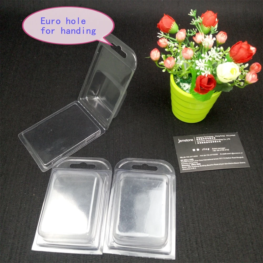 Pvc Cheap Custom Wholesale Single Plastic Box Eyeshadow Clamshell Blister Packaging