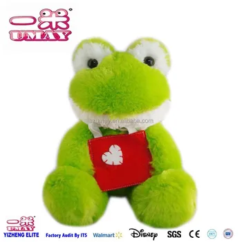 valentine frog stuffed animal