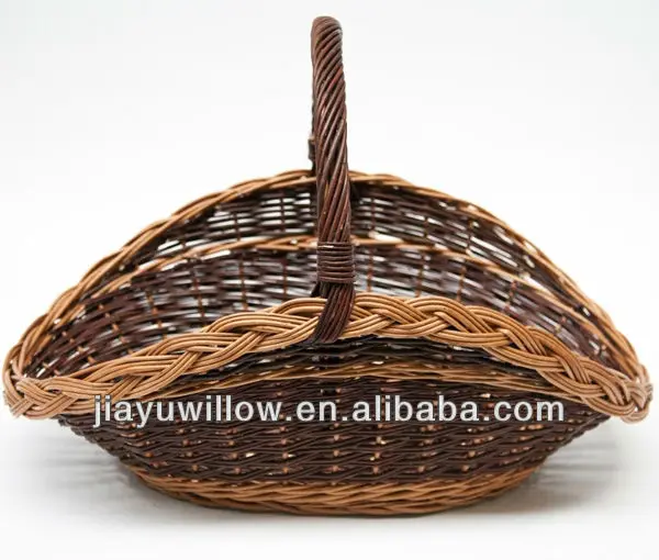 2014 Hot Small Wicker Gift Baskets Christmas Gitf Empty For Sale Buy