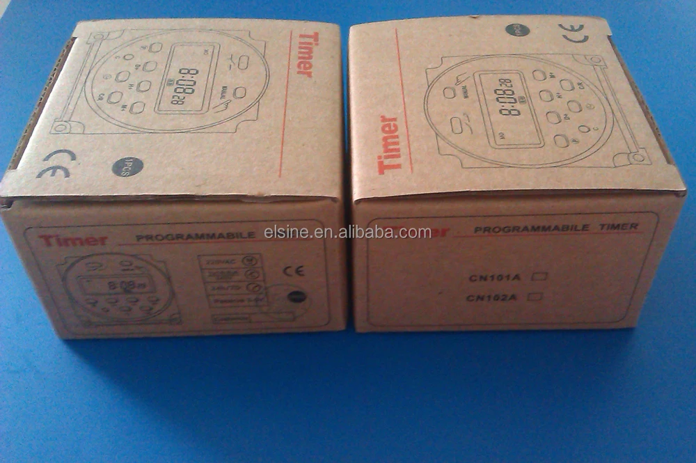 7 Days Programmable Digital Timer For Controlling Systems