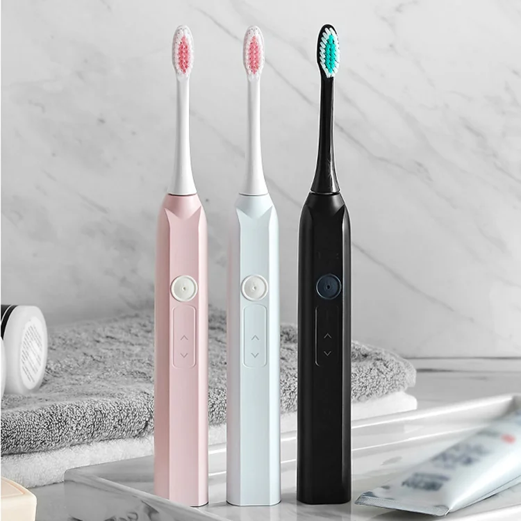 ML910 waterproof IPX8 Pressure Sensor with touch control  sonic electric toothbrush